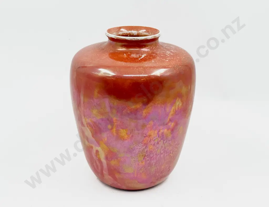 Art Deco Ruskin Lustre Vase Image 1++