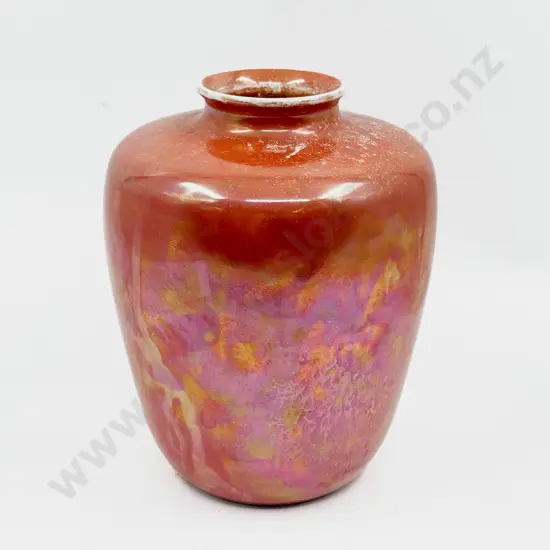 Art Deco Ruskin Lustre Vase