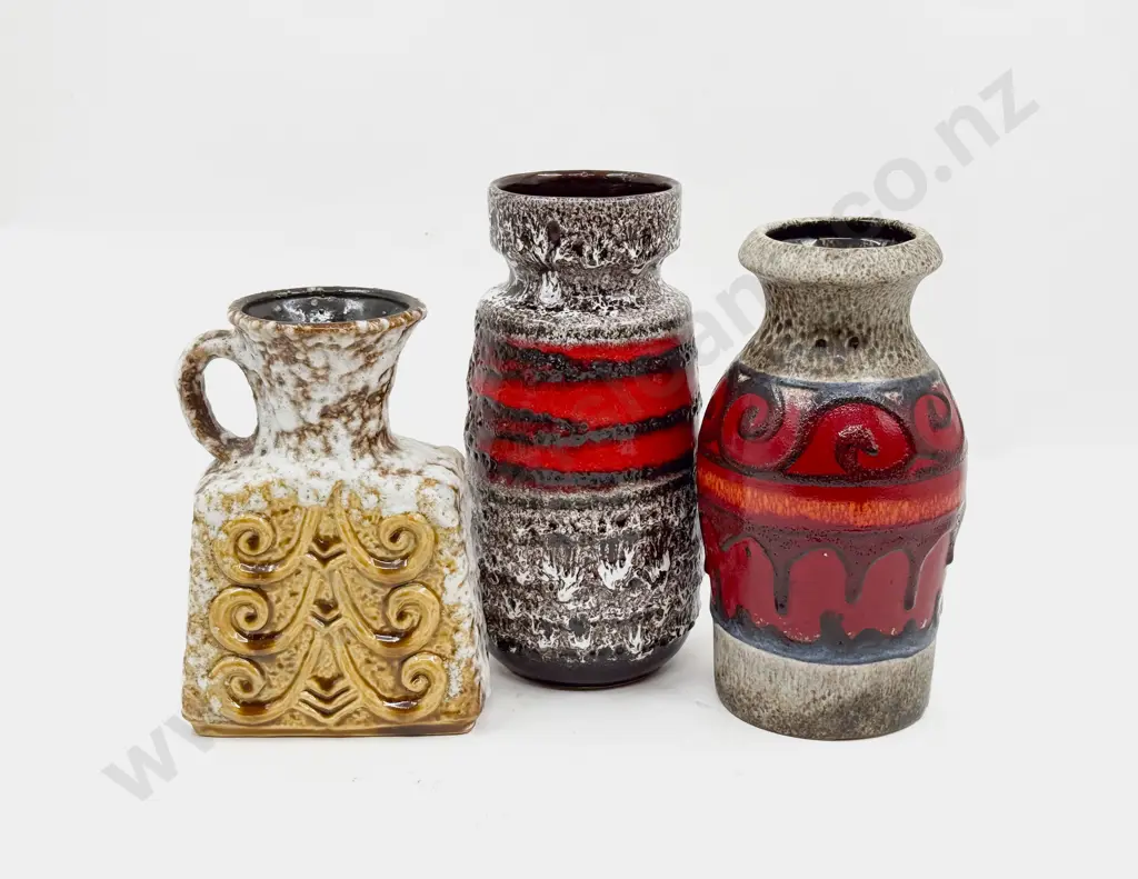 Three Mid C20th German Vases Image 1++