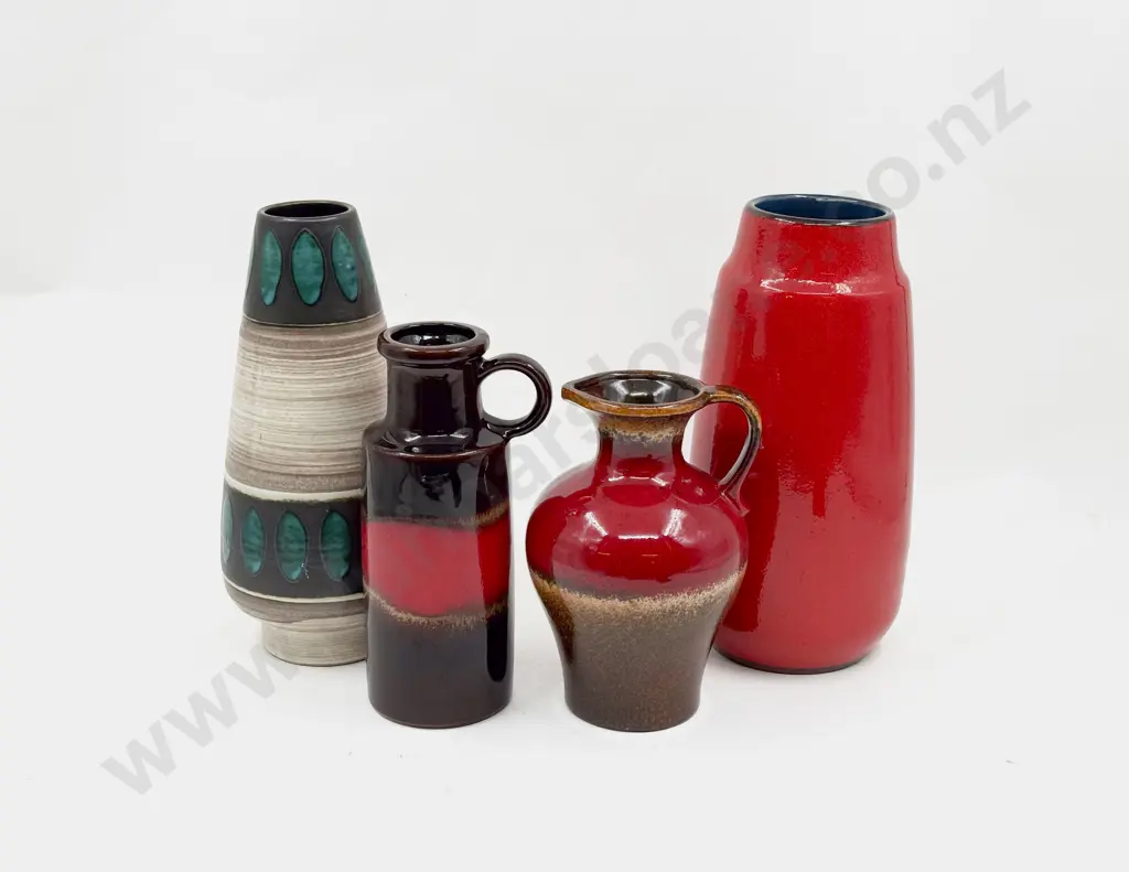Four Mid C20th German Vases Image 1++