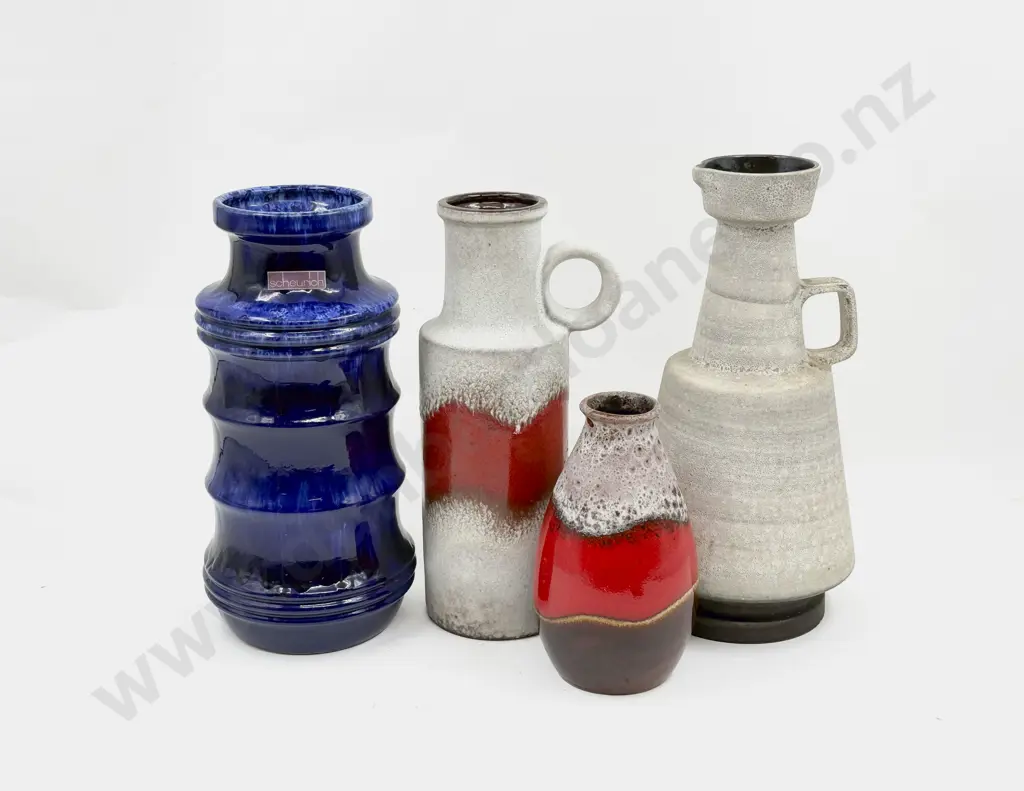 Four Mid C20th German Vases Image 1++