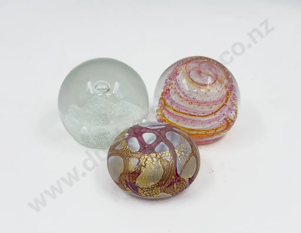 Three Various Caithness Paperweights Image 1++