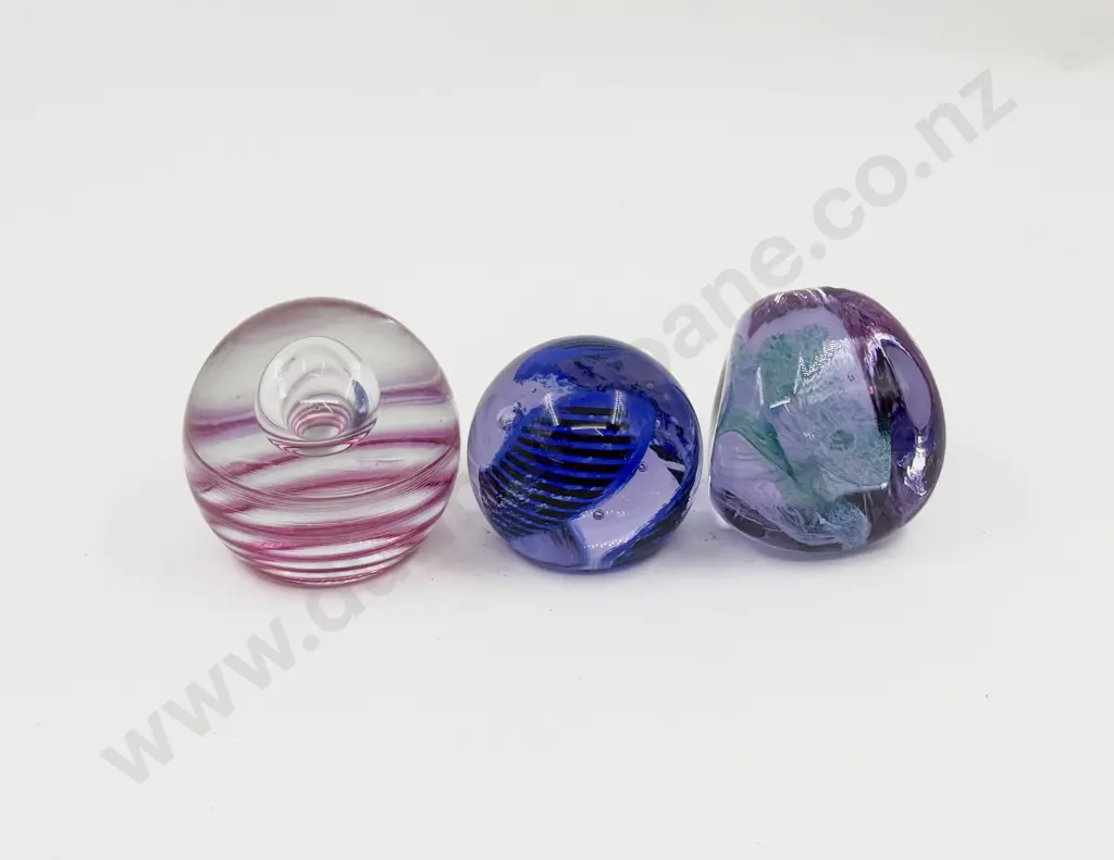 Three Various Caithness Paperweights Image 1++