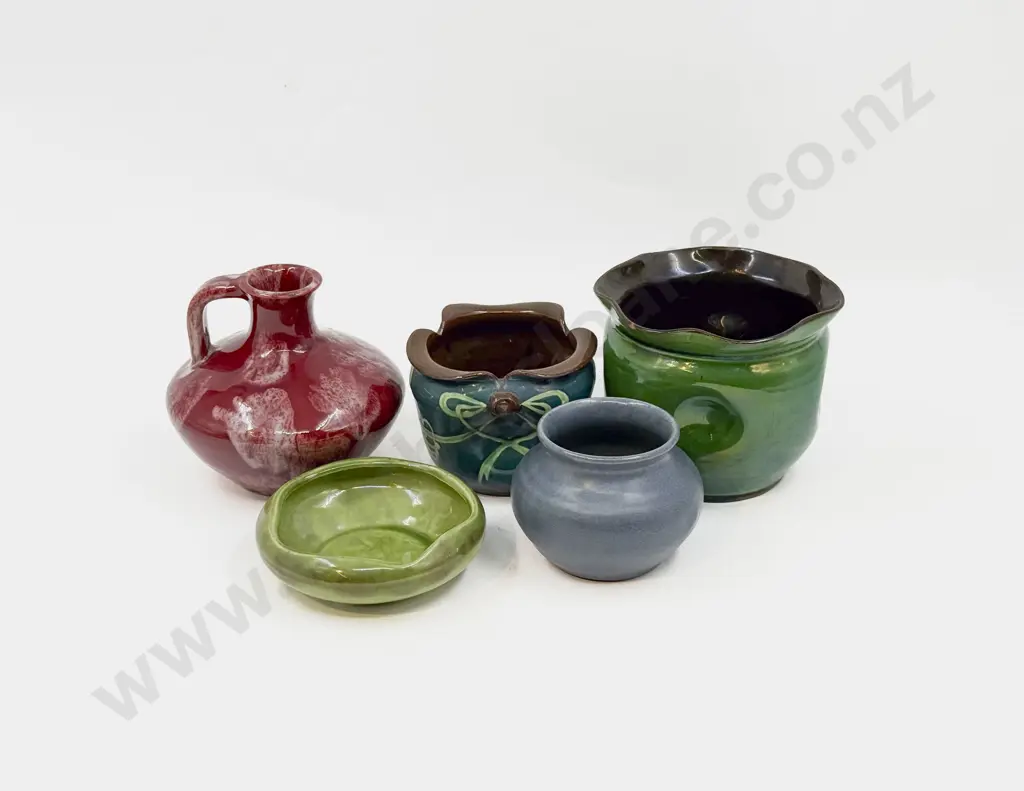 Five Pieces English Pottery Image 1++