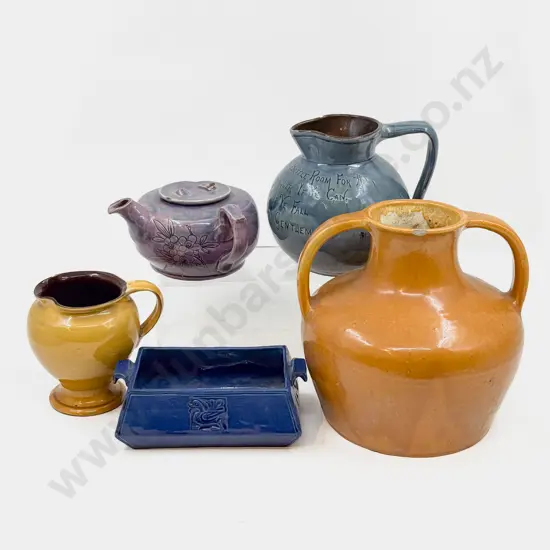 Brannum Pottery Pots All With Faults