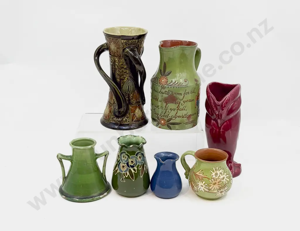 Brannum & Other Pottery Pots All With Faults Image 1++