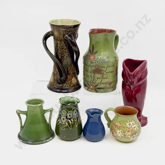 Brannum & Other Pottery Pots All With Faults