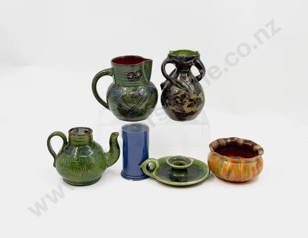 Brannum & Other Pottery Pots All With Faults Image 1++