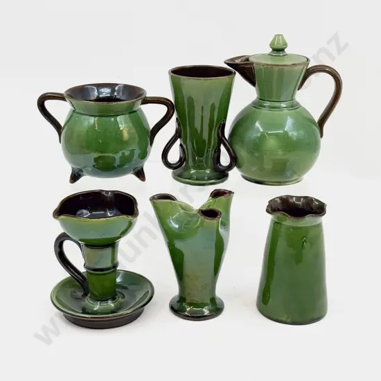 Watcombe Torquay Pottery Pots a/f