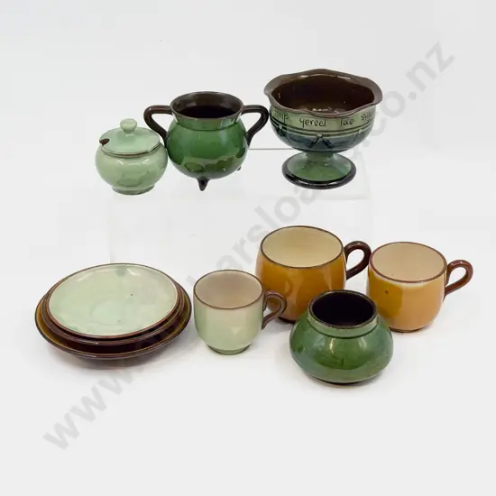 Whatcombe Torquay Pottery Pots a/f