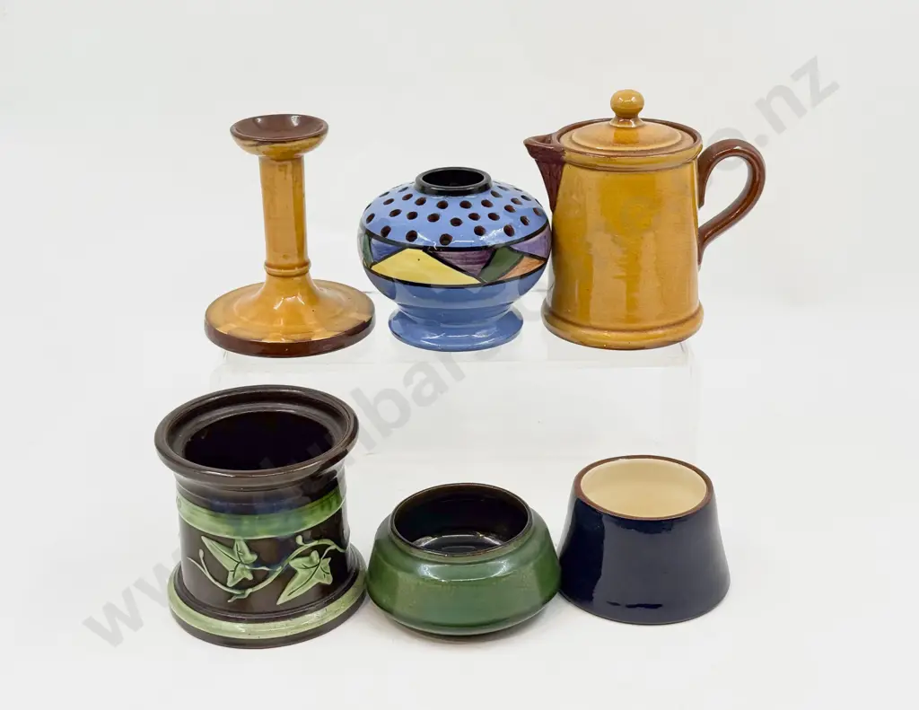 Whatcombe Torquay Pottery Pots a/f Image 1++