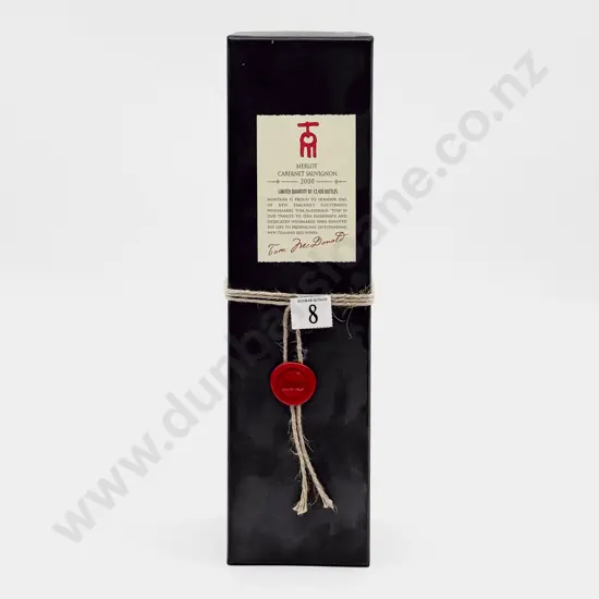 1 Bottle NZ 2000 Tom MacDonald Merlot Cabernet Sauvignon