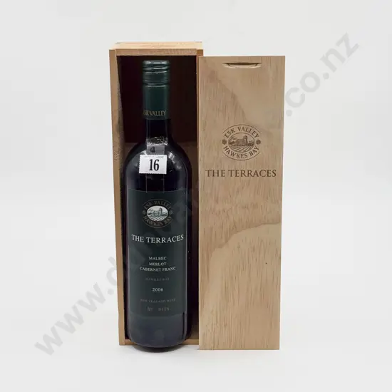 1 Bottle NZ 2006 Esk Valley The Terraces Malbec Merlot Cabernet Franc