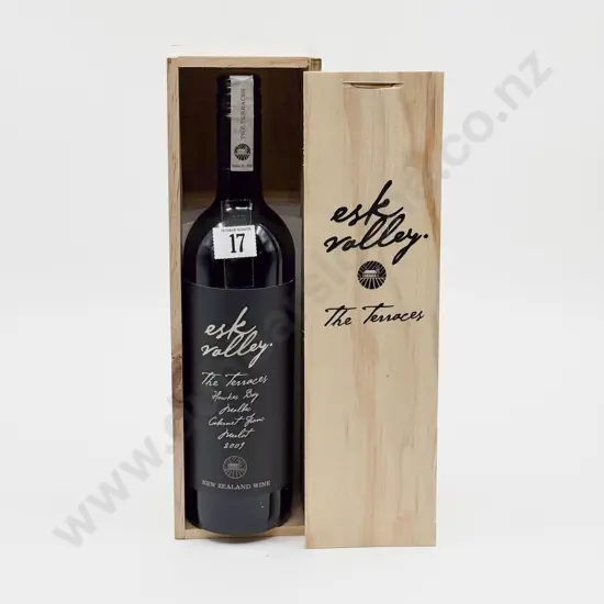 1 Bottle NZ 2009 Esk Valley The Terraces Malbec Cabernet Franc Merlot