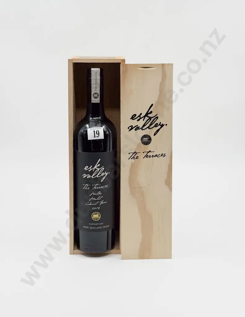 1 Bottle NZ 2013 Esk Valley The Terraces Malbec Merlot Cabernet Franc Image 1++