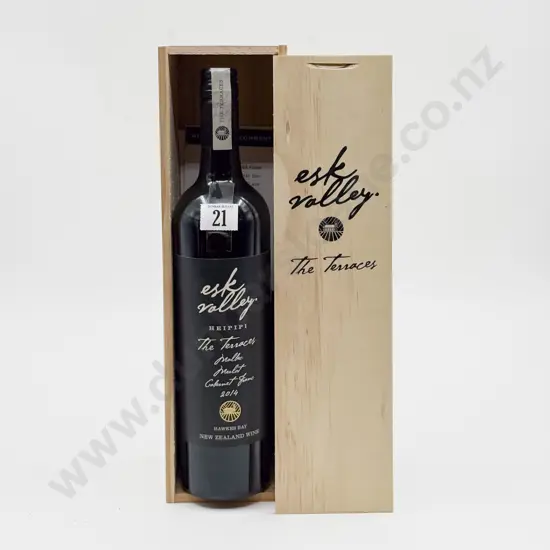1 Bottle NZ 2014 Heipipi Esk Valley The Terraces Malbec Merlot Cabernet Franc