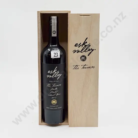 1 Bottle NZ 2015 Heipipi Esk Valley The Terraces Malbec Merlot Cabernet Franc