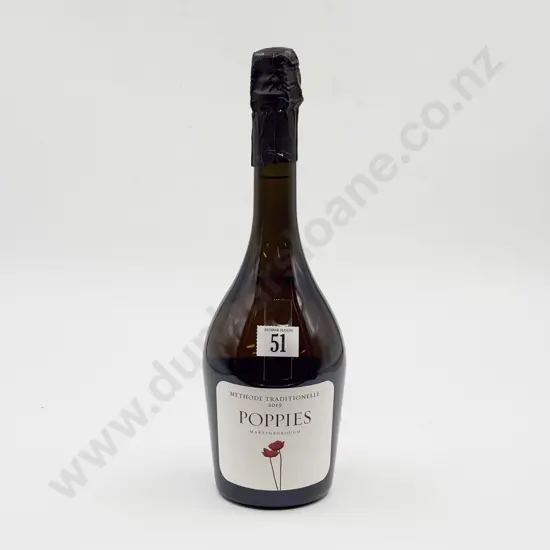 1 bottle NZ 2019 Poppies Martinborough Methode Traditionelle 1500ml (in presentation box)