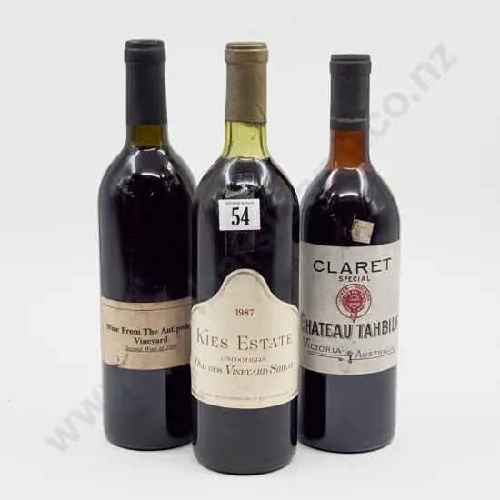 3 Assorted Bottles Aust Red