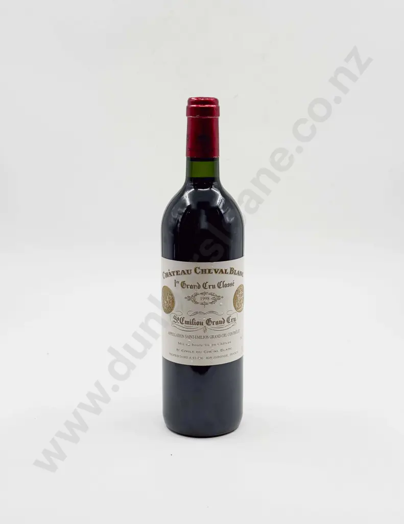 1 Bottle French 1998 Château Cheval Blanc St Emilion Grand Cru Image 1++