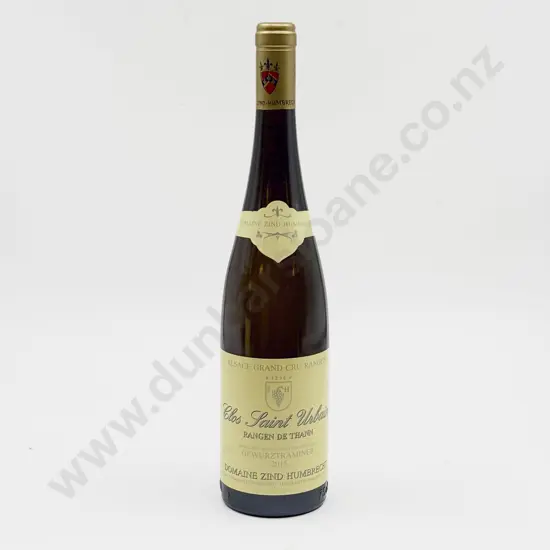 1 bottle French 2015 Domaine Zind-Humbrecht Clos Saint Urbain “Rangen de Thann” Grand Cru Gewurztraminer