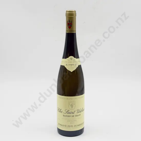1 bottle French 2015 Domaine Zind-Humbrecht Clos Saint Urbain “Rangen de Thann” Grand Cru Riesling