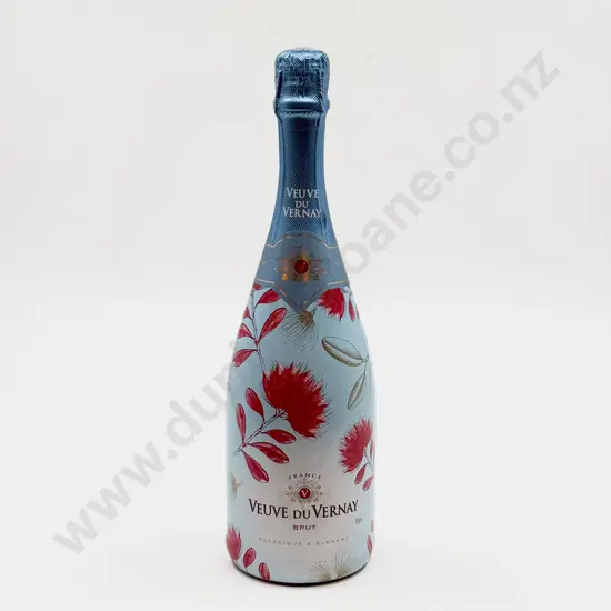 1 bottle French Veuve du Vernay Brut Vin Mousseux special Pohutukawa bottling for NZ