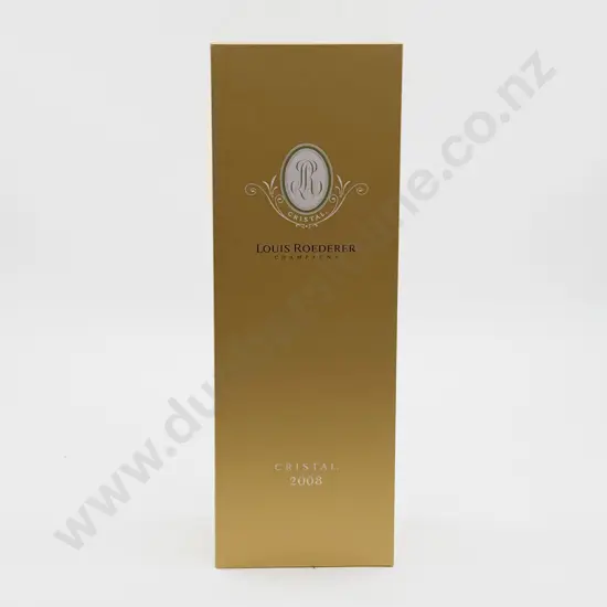 1 bottle 2008 Louis Roederer Champagne “CRISTAL” (presentation boxed)