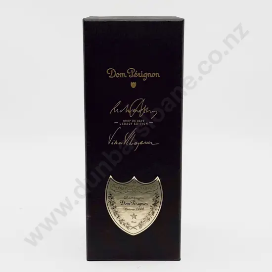 1 bottle 2008 Champagne Dom Perignon Special “LEGACY EDITION” signed by Chefs de Cave
