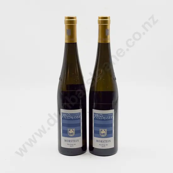 2 bottles German 2015 Wittmann “MORSTEIN” Rheinhessen Riesling “GG”