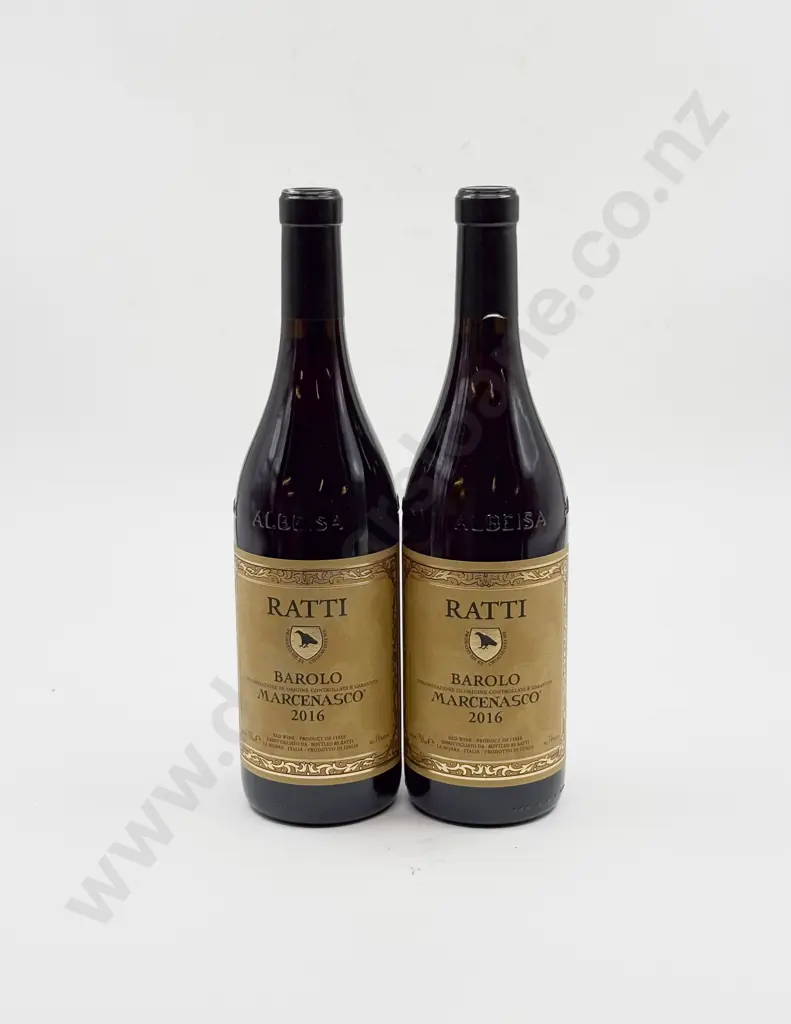2 bottles Italian 2016 Renato Ratti Barolo “MARCENASCO” Image 1++