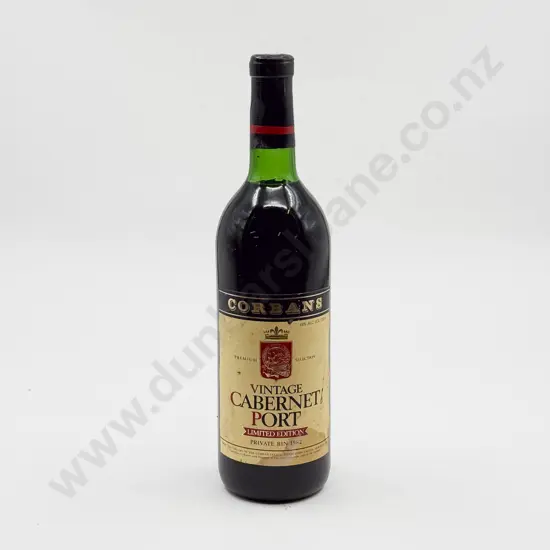 1 Bottle NZ 1982 Corbans Limited Edition Private Bin Vintage Cabernet Port 750ml