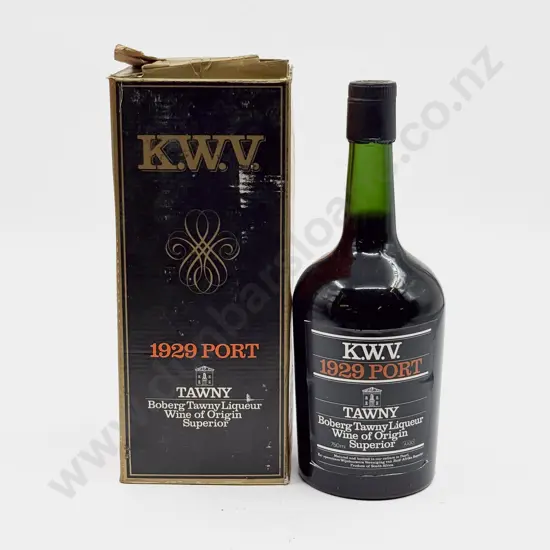 1 Bottle KWV 1929 Tawny Port
