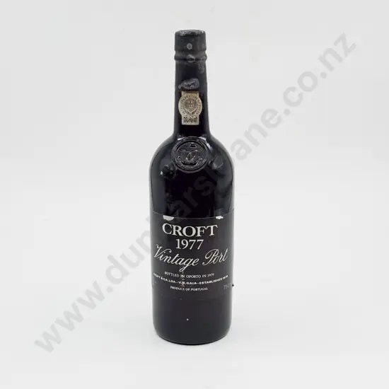 1 Bottle Croft 1977 Vintage Port