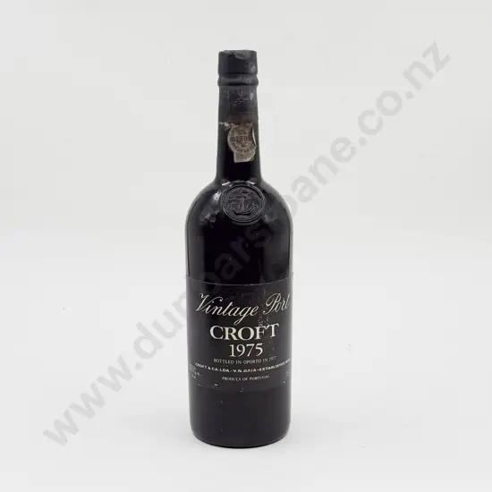 1 Bottle Croft 1975 Vintage Port