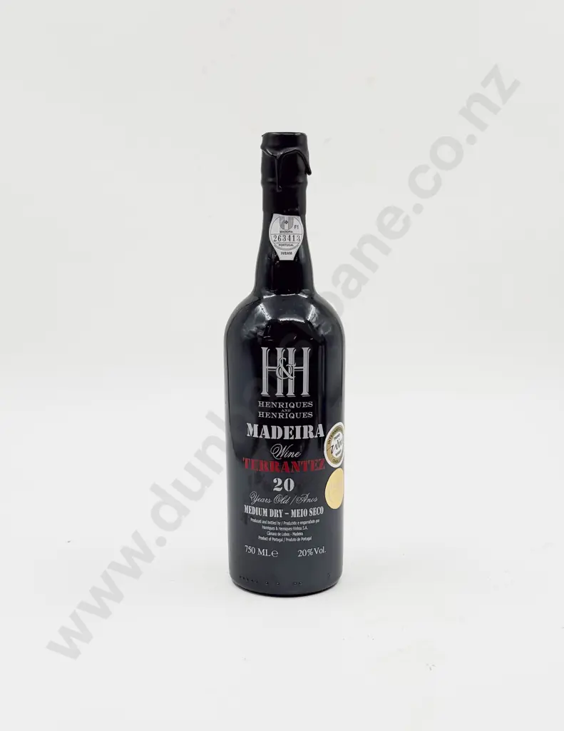 1 bottle Portugal Henriques & Henriques 20 year old “TERRANTEZ” Rare Madeira 750ml 20% Image 1++