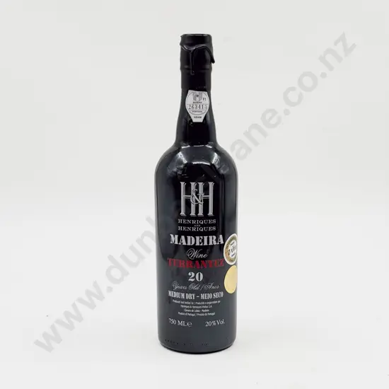 1 bottle Portugal Henriques & Henriques 20 year old “TERRANTEZ” Rare Madeira 750ml 20%