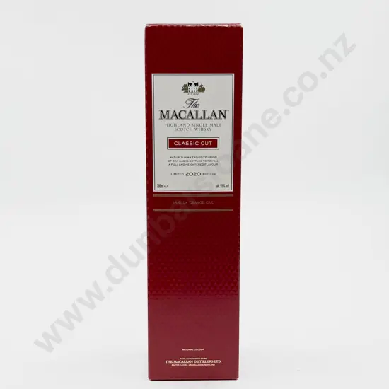 1 bottle 2020 The Macallan “CLASSIC CUT” Highland Single Malt Scotch Whisky Ltd Ed 700ml 55%