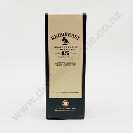1 bottle Ireland Redbreast Single Pot Still 15 year old Irish Whisky 700ml 46%