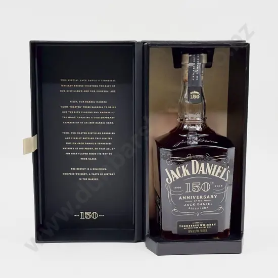 1 bottle Jack Daniel’s 150th ANNIVERSARY release Tennessee Whiskey 1 litre 50%