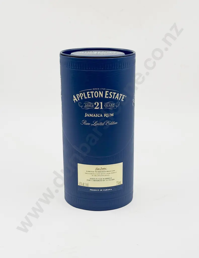1 bottle Appleton Estate 21 year old Jamaica Rum 750ml 43% Image 1++