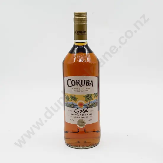 1 bottle Coruba “GOLD” Barrel Aged Jamaica Rum Deluxe Edition 1 litre 37.2%