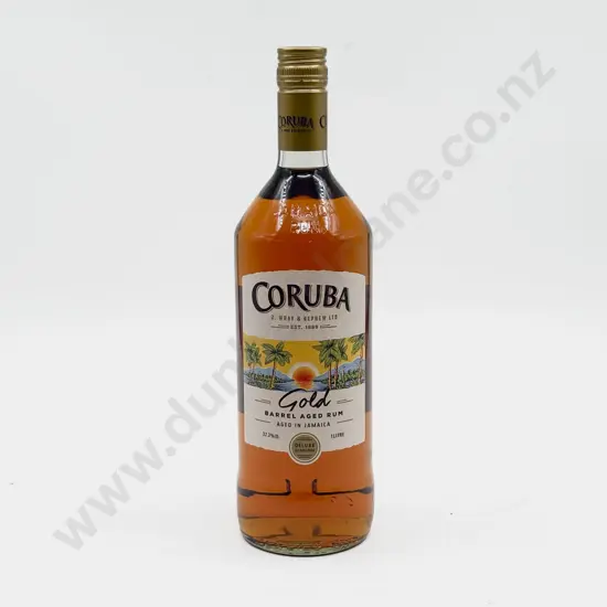 1 bottle Coruba “GOLD” Barrel Aged Jamaica Rum Deluxe Edition 1 litre 37.2%