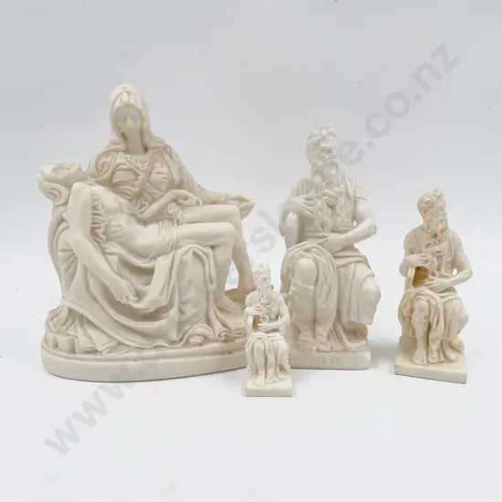 Four Assorted Classical Italian Figures