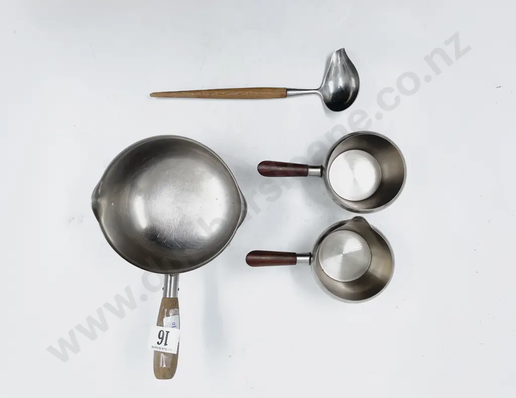 Mid Century Danish Fondue Pot & Assorted Image 1++