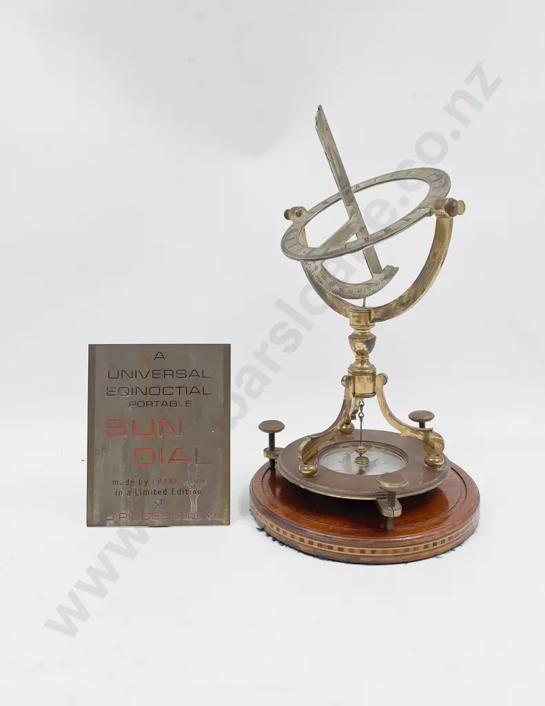 Frank Monk Made Equinoctial Portal Sun Dial Image 1++