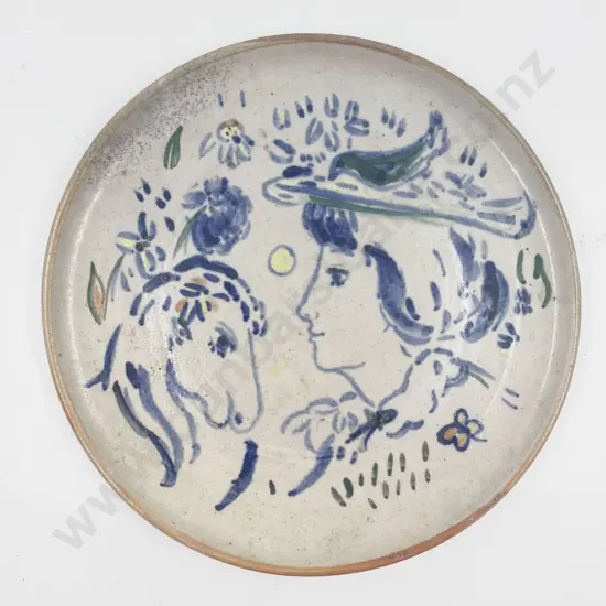 Ellinore Ginn Pottery Plate