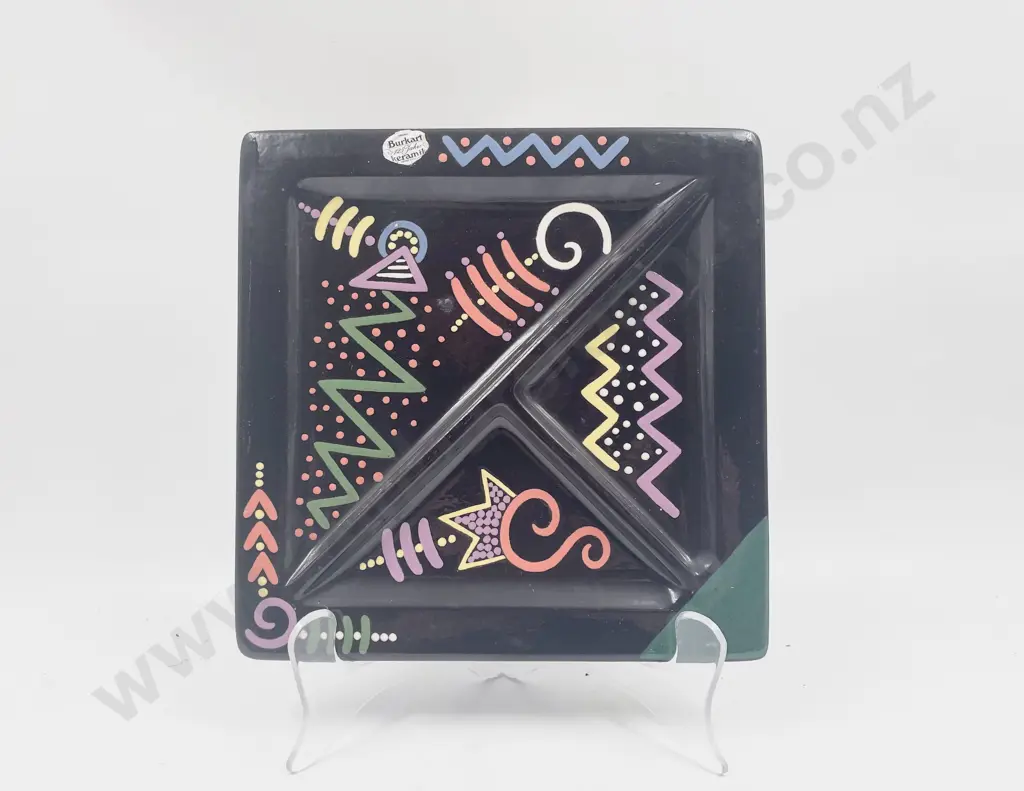 Burkart Stylized Square Dish Image 1++