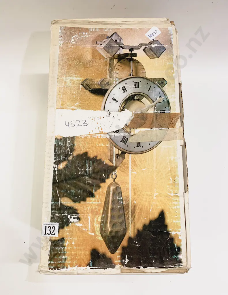 Boxed Wall Clock Image 1++