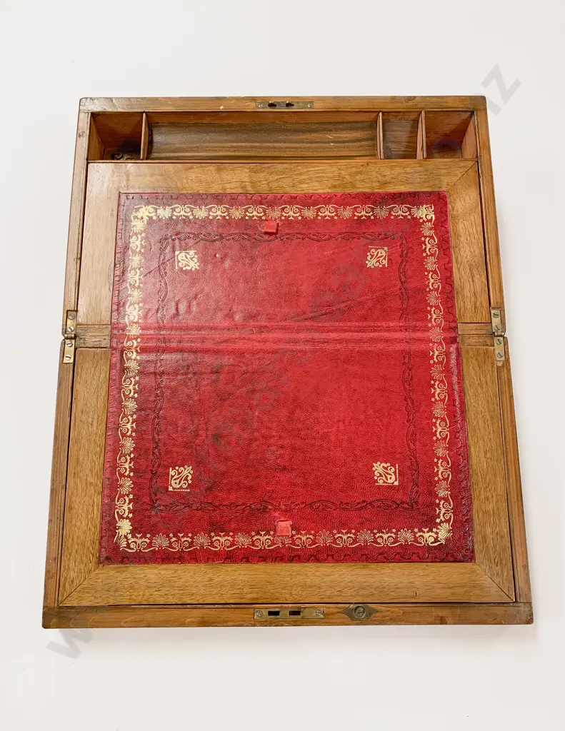 Mahogany Writing Slope Image 1++